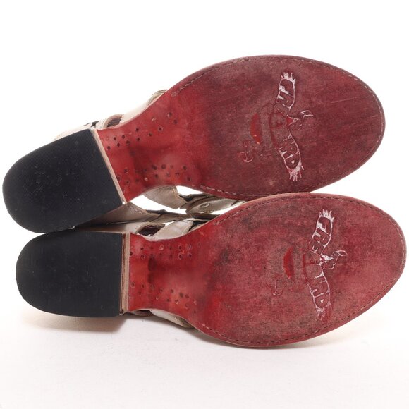 Freebird by Steven MOON STAR Mule Open Toe Sandal Women 10 - Picture 10 of 16